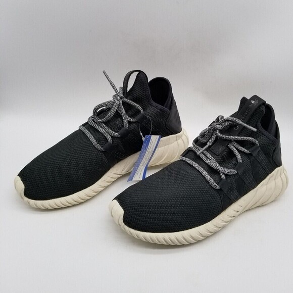 Adidas Womens Tubular Dawn 3 BY2123 Black Lace Up Low Top Running Shoes Size 7.5 - Picture 3 of 6